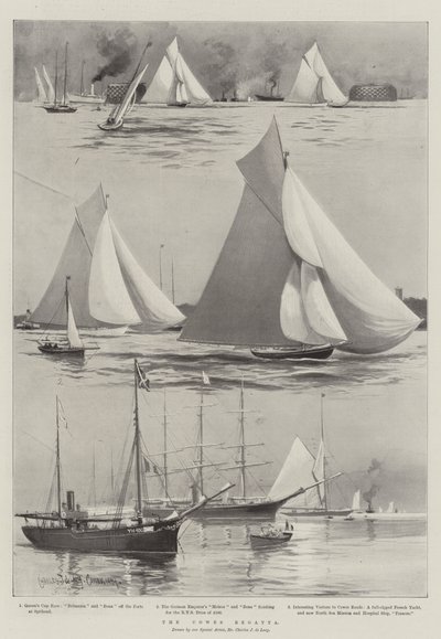 La regata de Cowes de Charles John de Lacy